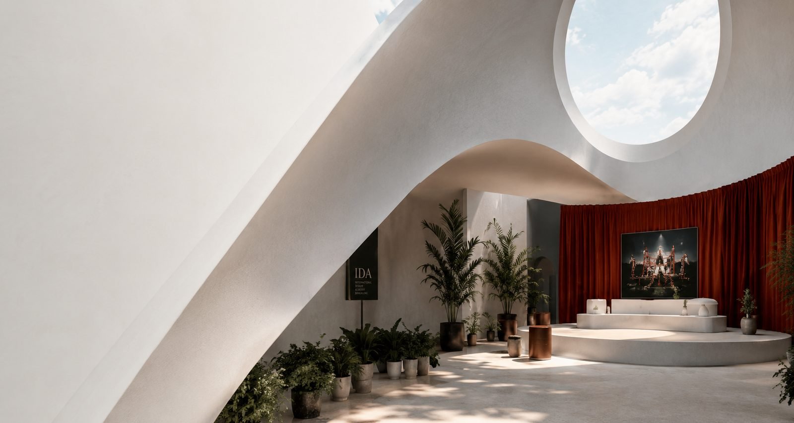 International Design Academy Bangalore campus interior
